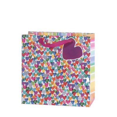 Ukrasna vrecica Artebene Muliticolour Hearts art. 206094