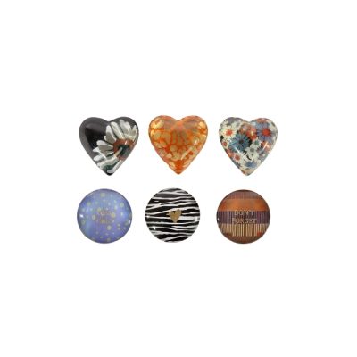 Magneti stakleni Artebene Nature Daisies art. 152109