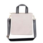 Crossover bag Majoie zip 30x30cm Croco Cream art. 250037