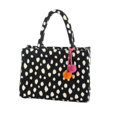 Torba Artebene Black/ White Dots 32x24x14cm art.250122