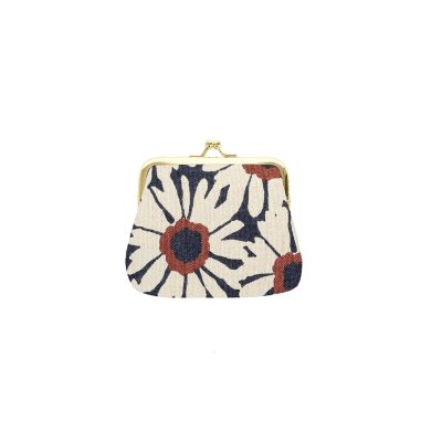 Etui za novcice Artebene Daisy Black 11x8 cm art.252261