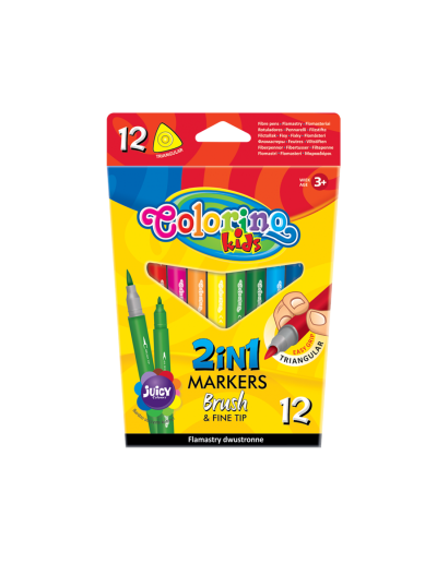 Flomasteri Colorino dvobojni 2u1 12/1 art.92500PTR(96)